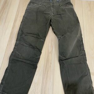 Kuhl Pants Men 36x32 Green Gray REVOLVR Style